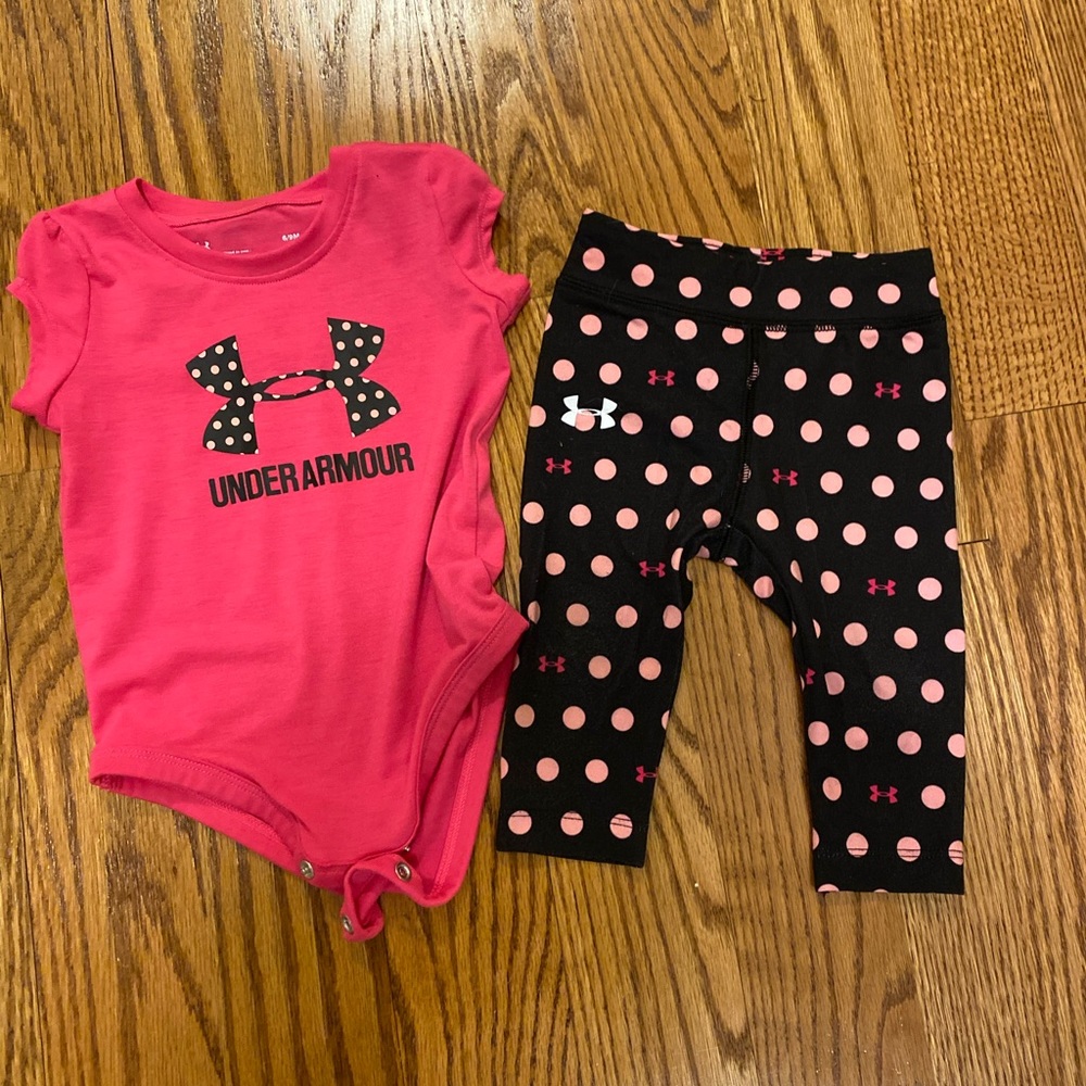 Under Armour baby girls pants set